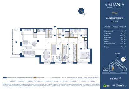 Mieszkanie w inwestycji: GEDANIA Riverside Living