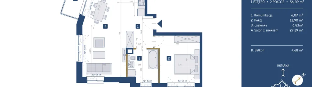 Mieszkanie w inwestycji: GEDANIA Riverside Living