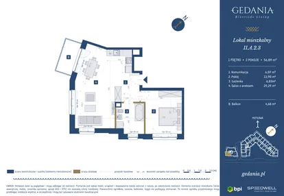 Mieszkanie w inwestycji: GEDANIA Riverside Living