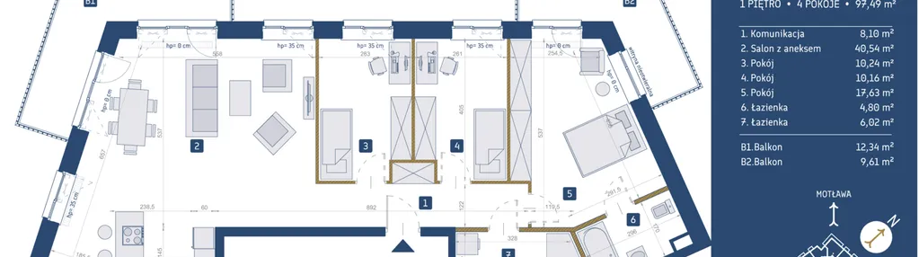 Mieszkanie w inwestycji: GEDANIA Riverside Living