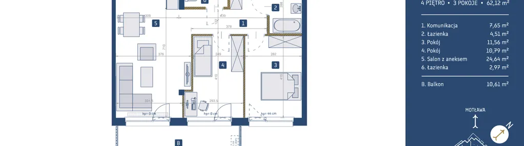 Mieszkanie w inwestycji: GEDANIA Riverside Living