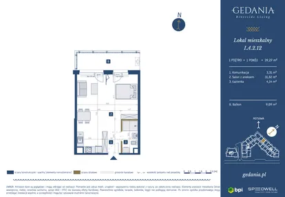 Mieszkanie w inwestycji: GEDANIA Riverside Living