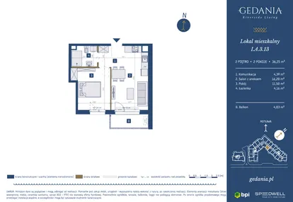 Mieszkanie w inwestycji: GEDANIA Riverside Living