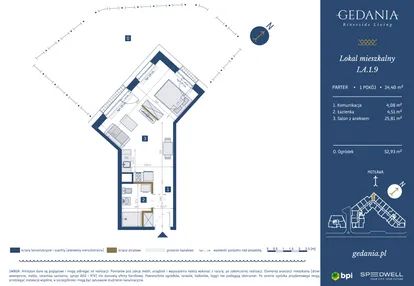 Mieszkanie w inwestycji: GEDANIA Riverside Living