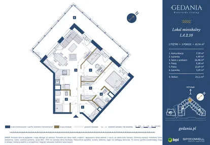 Mieszkanie w inwestycji: GEDANIA Riverside Living