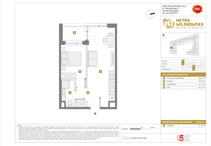 Mieszkanie w inwestycji: Apartamenty Metro Wilanowska