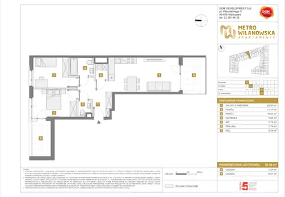 Mieszkanie w inwestycji: Apartamenty Metro Wilanowska