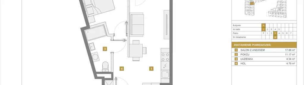 Mieszkanie w inwestycji: Apartamenty Metro Wilanowska
