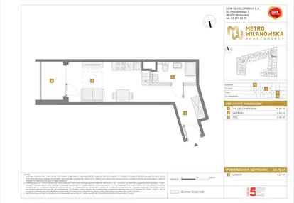 Mieszkanie w inwestycji: Apartamenty Metro Wilanowska
