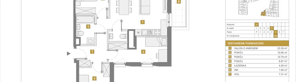 Mieszkanie w inwestycji: Apartamenty Metro Wilanowska