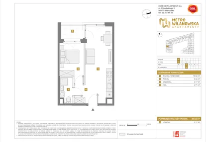 Mieszkanie w inwestycji: Apartamenty Metro Wilanowska