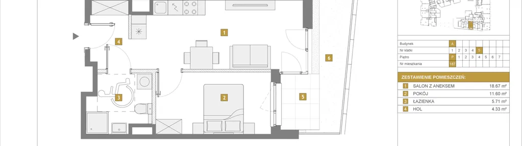 Mieszkanie w inwestycji: Apartamenty Metro Wilanowska