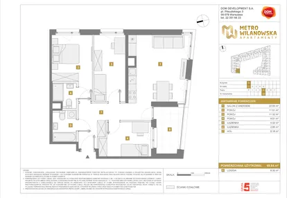 Mieszkanie w inwestycji: Apartamenty Metro Wilanowska