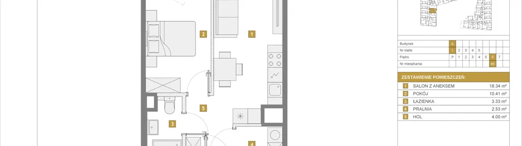 Mieszkanie w inwestycji: Apartamenty Metro Wilanowska