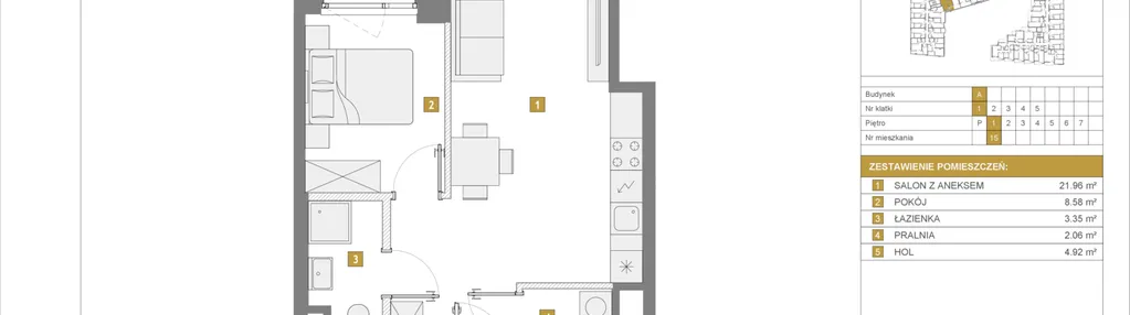 Mieszkanie w inwestycji: Apartamenty Metro Wilanowska