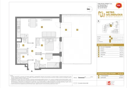 Mieszkanie w inwestycji: Apartamenty Metro Wilanowska