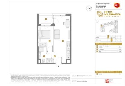 Mieszkanie w inwestycji: Apartamenty Metro Wilanowska