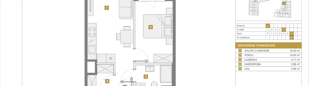 Mieszkanie w inwestycji: Apartamenty Metro Wilanowska