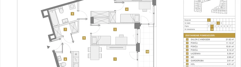 Mieszkanie w inwestycji: Apartamenty Metro Wilanowska