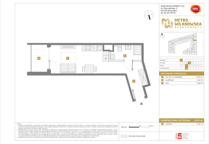 Mieszkanie w inwestycji: Apartamenty Metro Wilanowska