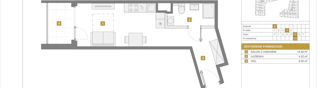 Mieszkanie w inwestycji: Apartamenty Metro Wilanowska
