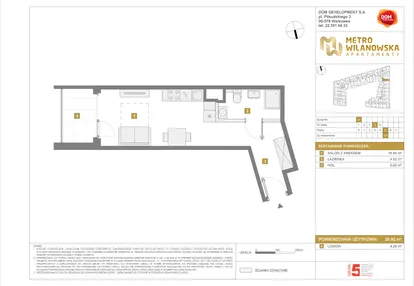Mieszkanie w inwestycji: Apartamenty Metro Wilanowska