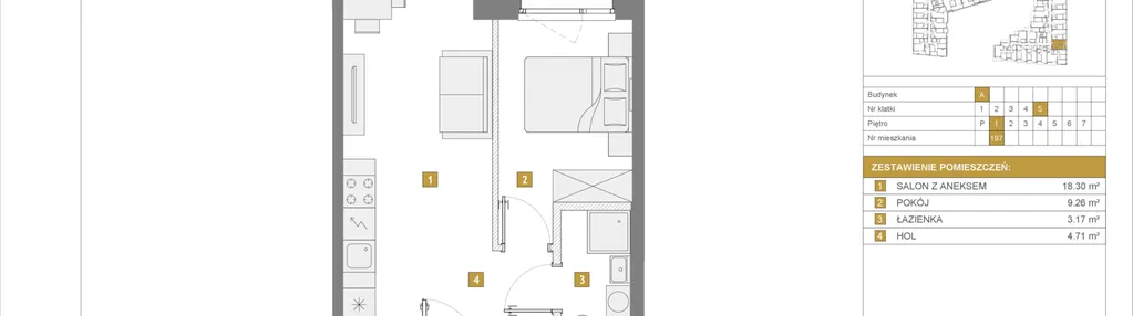 Mieszkanie w inwestycji: Apartamenty Metro Wilanowska