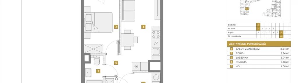 Mieszkanie w inwestycji: Apartamenty Metro Wilanowska