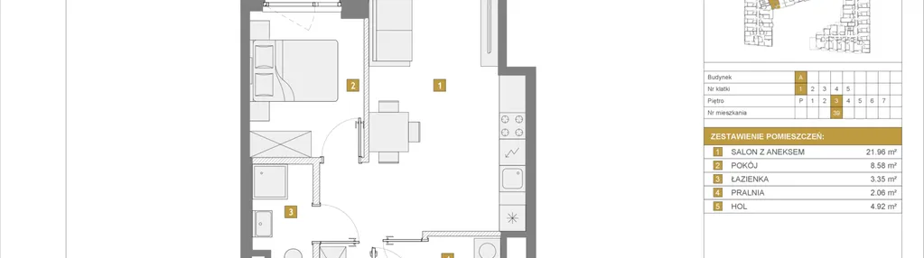Mieszkanie w inwestycji: Apartamenty Metro Wilanowska
