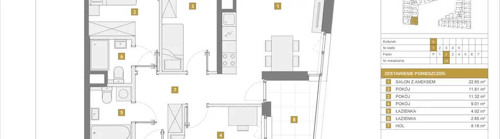 Mieszkanie w inwestycji: Apartamenty Metro Wilanowska