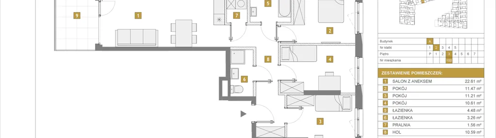 Mieszkanie w inwestycji: Apartamenty Metro Wilanowska