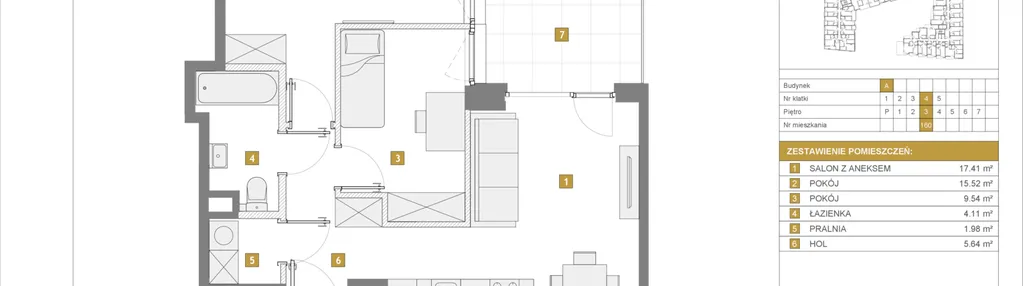 Mieszkanie w inwestycji: Apartamenty Metro Wilanowska