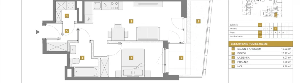 Mieszkanie w inwestycji: Apartamenty Metro Wilanowska