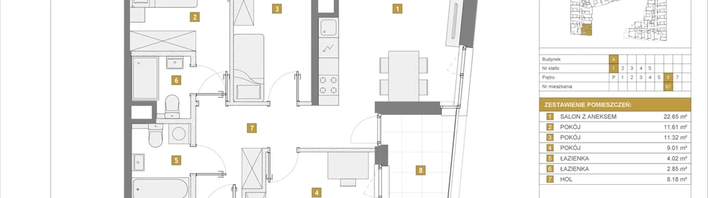 Mieszkanie w inwestycji: Apartamenty Metro Wilanowska