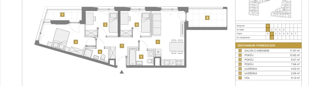 Mieszkanie w inwestycji: Apartamenty Metro Wilanowska