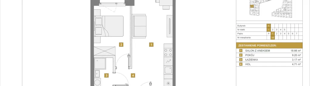 Mieszkanie w inwestycji: Apartamenty Metro Wilanowska