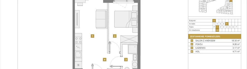 Mieszkanie w inwestycji: Apartamenty Metro Wilanowska