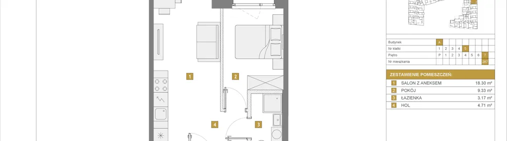 Mieszkanie w inwestycji: Apartamenty Metro Wilanowska
