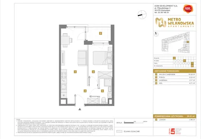 Mieszkanie w inwestycji: Apartamenty Metro Wilanowska