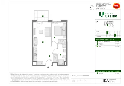 Mieszkanie w inwestycji: Osiedle Urbino etap 4.2