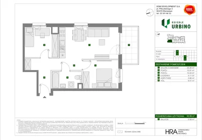 Mieszkanie w inwestycji: Osiedle Urbino etap 4.2