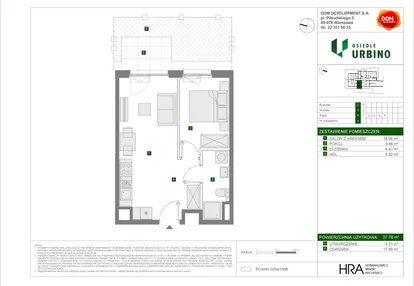 Mieszkanie w inwestycji: Osiedle Urbino etap 4.2