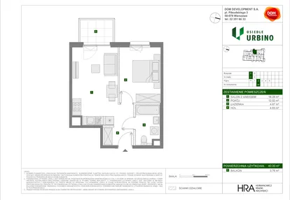 Mieszkanie w inwestycji: Osiedle Urbino etap 4.2