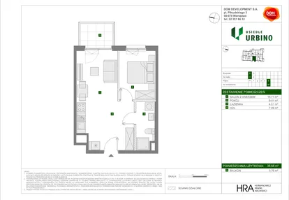 Mieszkanie w inwestycji: Osiedle Urbino etap 4.2