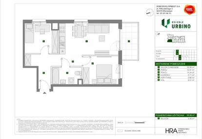 Mieszkanie w inwestycji: Osiedle Urbino etap 4.2