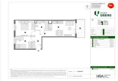 Mieszkanie w inwestycji: Osiedle Urbino etap 4.2