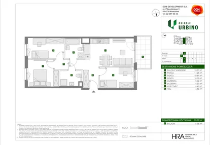 Mieszkanie w inwestycji: Osiedle Urbino etap 4.2