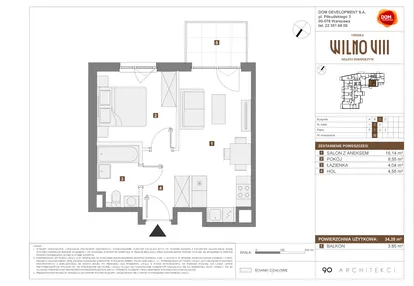 Mieszkanie w inwestycji: Osiedle Wilno VIII etap 1.2