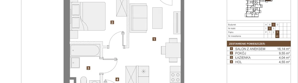 Mieszkanie w inwestycji: Osiedle Wilno VIII etap 1.2