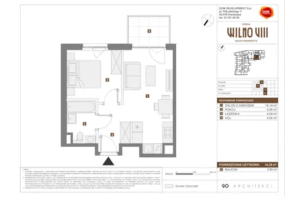 Mieszkanie w inwestycji: Osiedle Wilno VIII etap 1.2